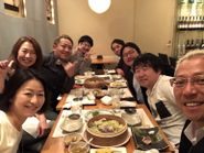 普段はリモート業務ですが、月に1度は実際に集まって近況報告することで交流を深めています！