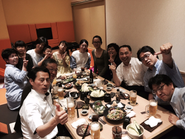 ステーションごとに定例で行われているわいわいがやがやする会”わいがや”の様子