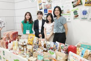 展示会でヴィーガン認証はじめ取組み内容をPRしています