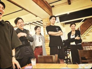 ”人”を軸にした会社です