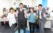 メンバーの半数は沖縄県外の出身。各拠点が協力しながら、仕事を進める体制がああります。