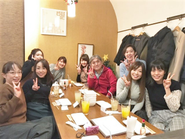 スタッフ全員での食事会