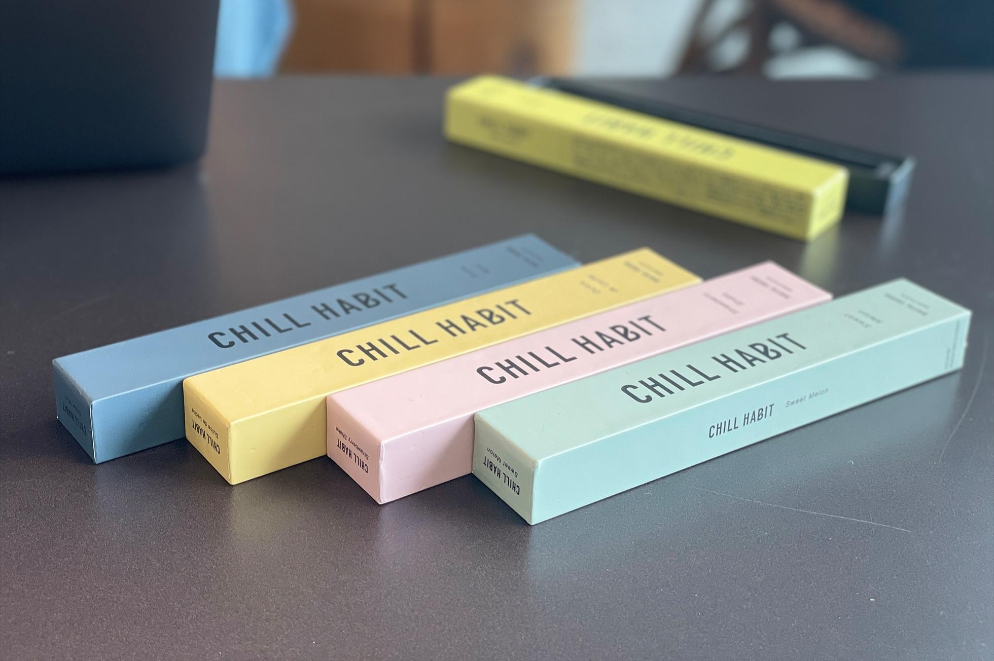 CHILL HABIT 5本セット CHILL HABIT 5本セット シーシャ好き必見！超手軽に濃厚フレーバーを