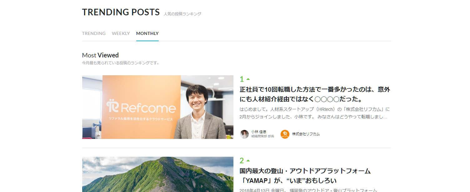2時間で書いたWantedlyブログが2日間でランキングで1位になるまでにやったこと