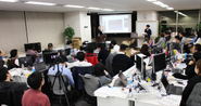 全社勉強会。けっこうな頻度でやってます。