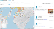 WEBツール：CITY INSIGHTのSNS投稿分析機能