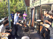 先日行われた社員合宿の様子