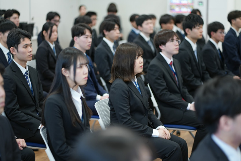 【25新卒入社式】新入社員56名全員集合🌸📷