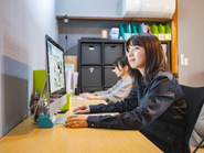 ブランディングから広告、SNS運用までトータルプロデュースをしているからこそ、いろんな職種のプロフェッショナルが在籍。