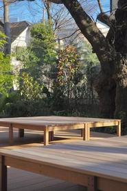 テラスのお席もあり、お子様連れやわんちゃんも一緒に過ごしていただけます（goodcoffee学芸大学）