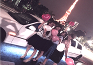 女子会を楽しむお客様です！
