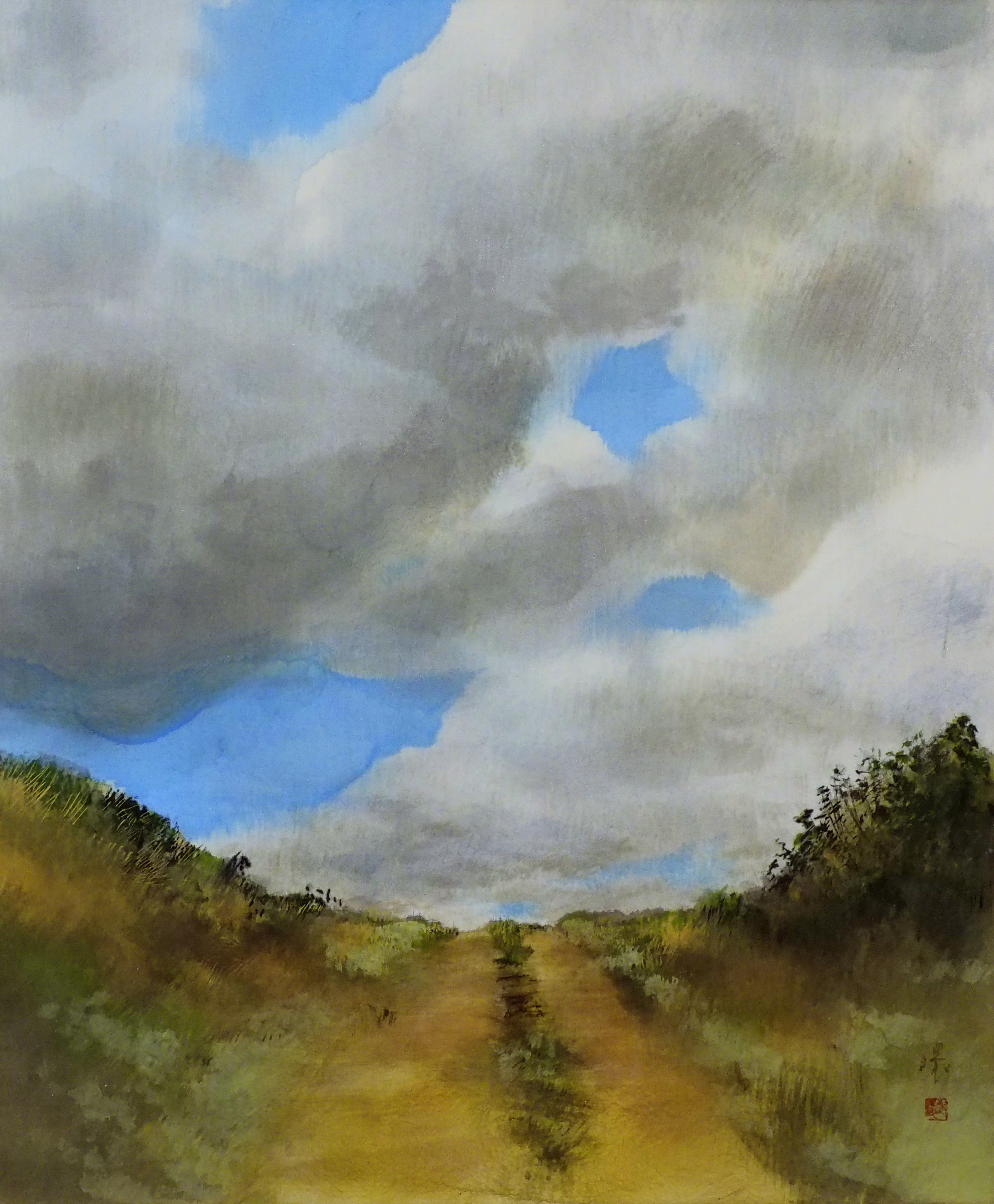 日本画、風景画 - 牧野 環