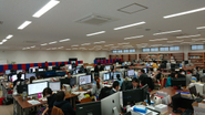 全員がワンフロアで仕事するのがこだわりです。