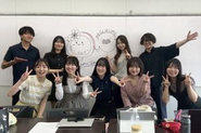 4年生2人3年生7人、計9人の学生メンバーで活動しています。