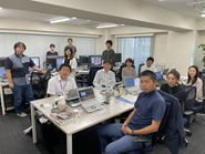 コミュニケーションを意識しながら和気あいあい仕事をしています