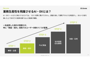 業務生産性を飛躍させるAI・DXとは？