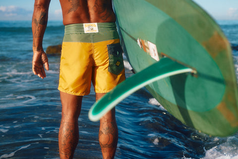 デニムのように育てるボードショーツ。レジェンドブランドBIRDWELLと