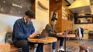 朝の時間を有効活用中