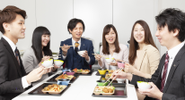 ランチ無料制度が大好評！