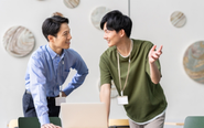 仲間同士で苦手分野をカバーしあい、お客様の期待を超えていきます！