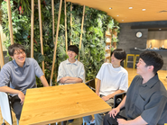 フラットで風通しのよいチーム