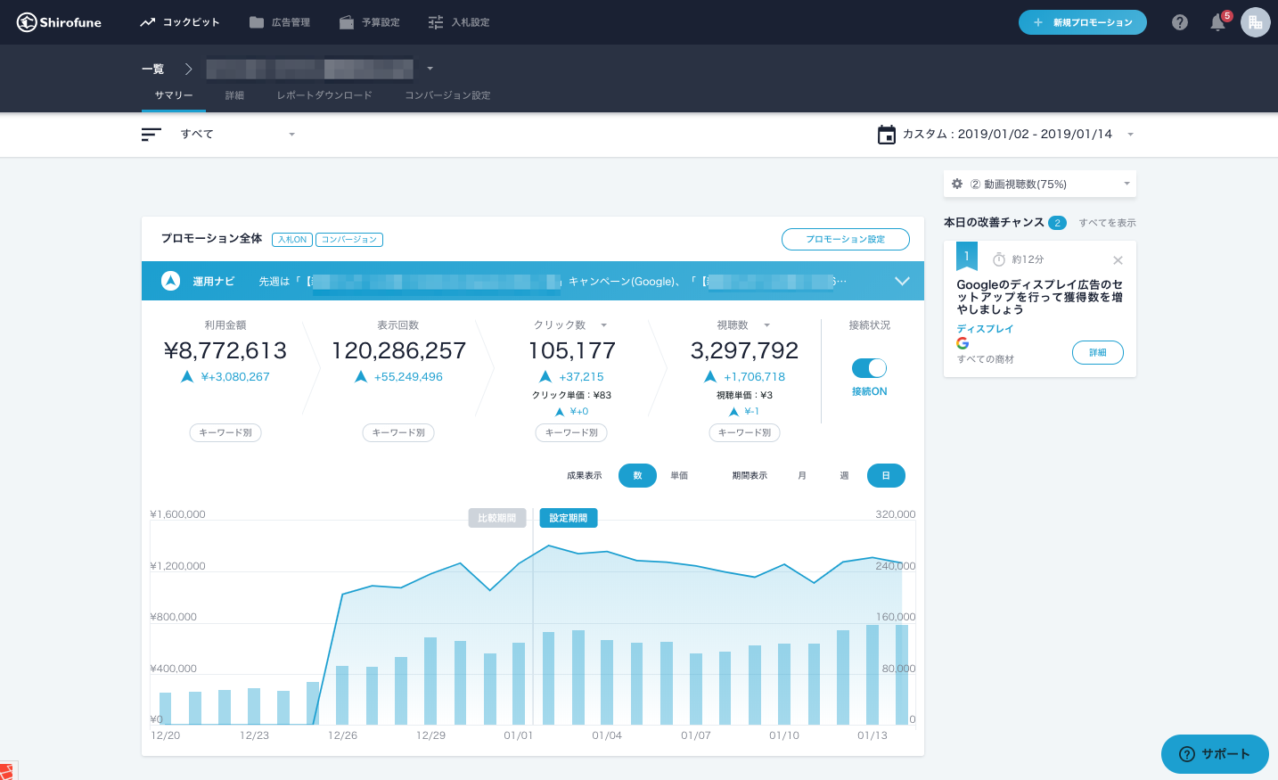 【機能拡張】初の動画キャンペーン対応機能：動画キャンペーンの視聴分析・レポート機能を追加