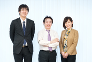 代表と営業部のメンバーです