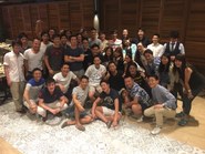 海外事業部の合宿