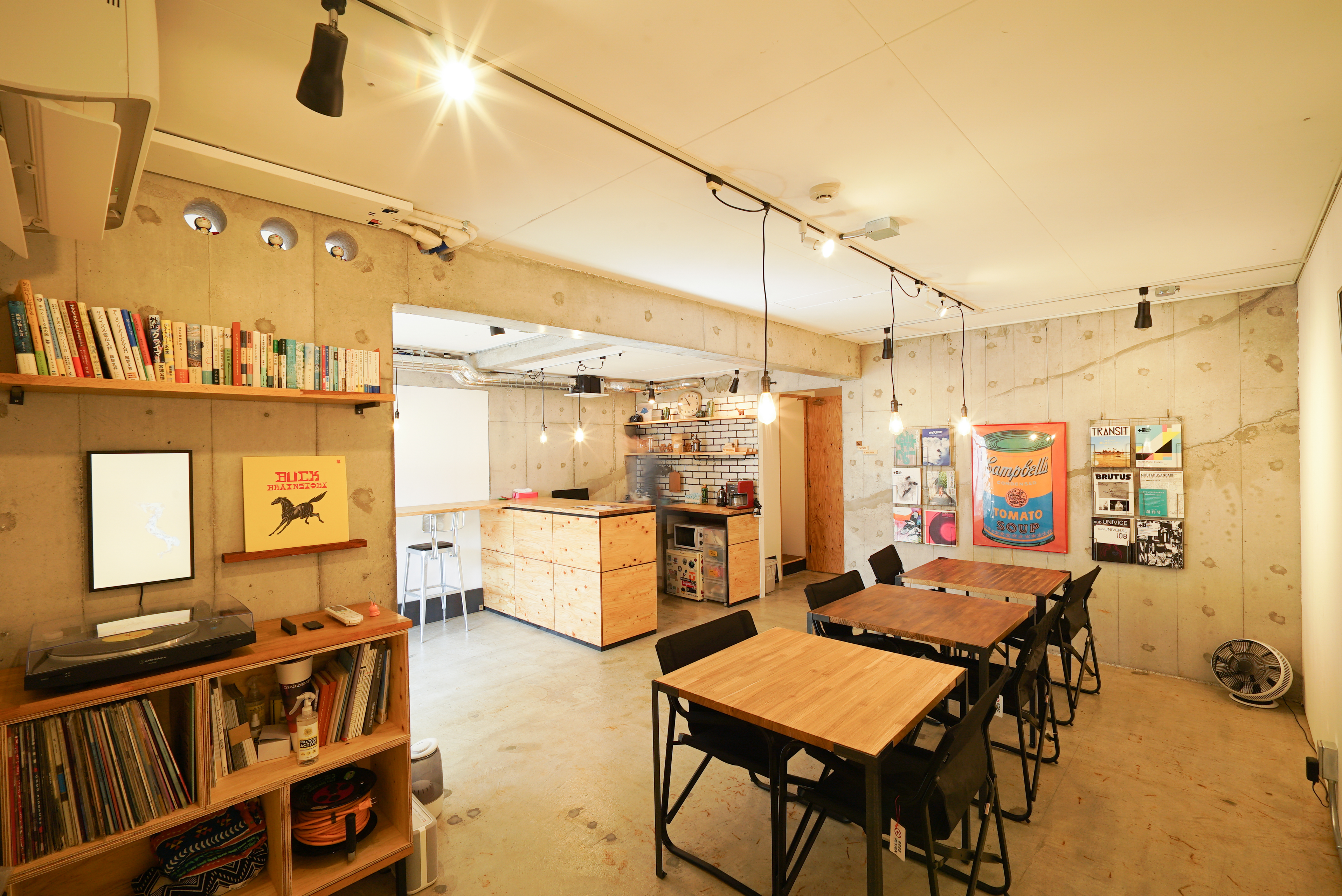 自分たちでDIY！集中できて、多目的に使えて、リラックスもできる、益田工房東京のオフィス紹介