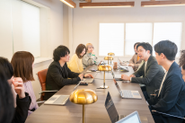 定例会議の風景です。