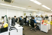 オフィスはワンフロア！フラットな環境です