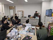 全社員ミーティングも定期的に開催