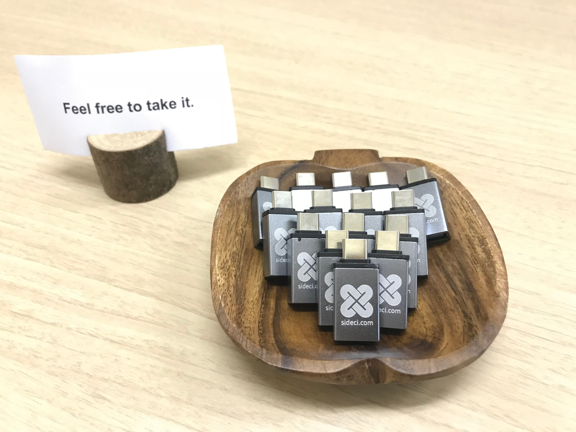 USB Type-C to Type A ノベルティプレゼント中