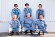 社内には親子で働く社員が4組。