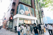 表参道のポップアップストア