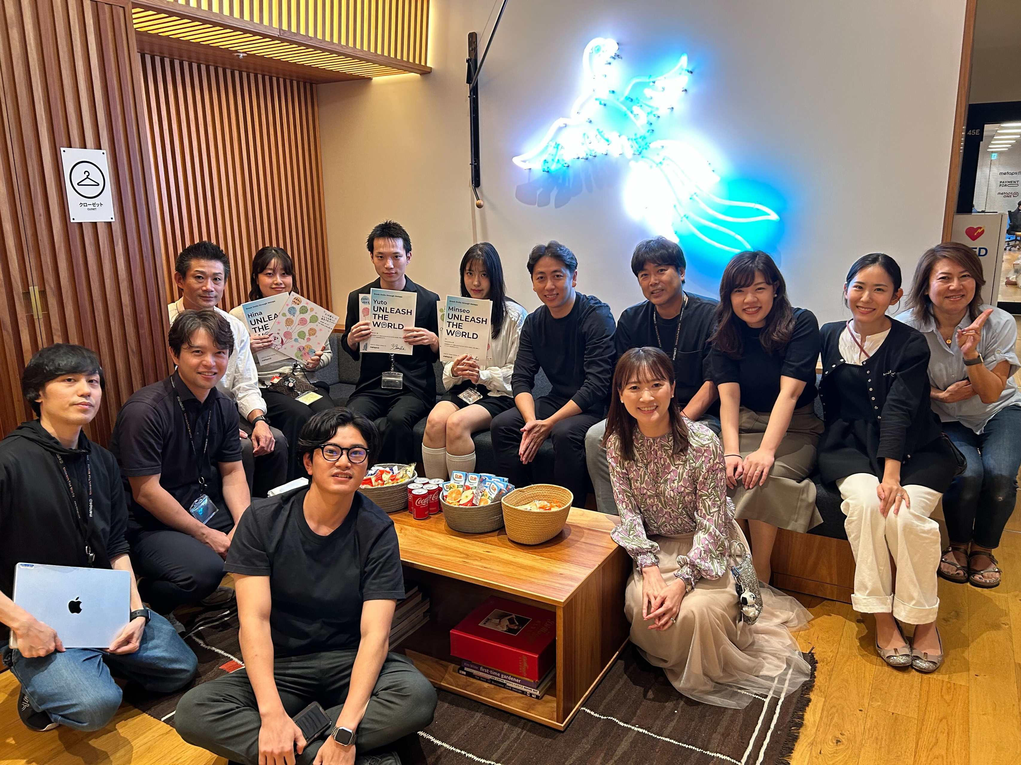 試用期間を終えた新卒3名！