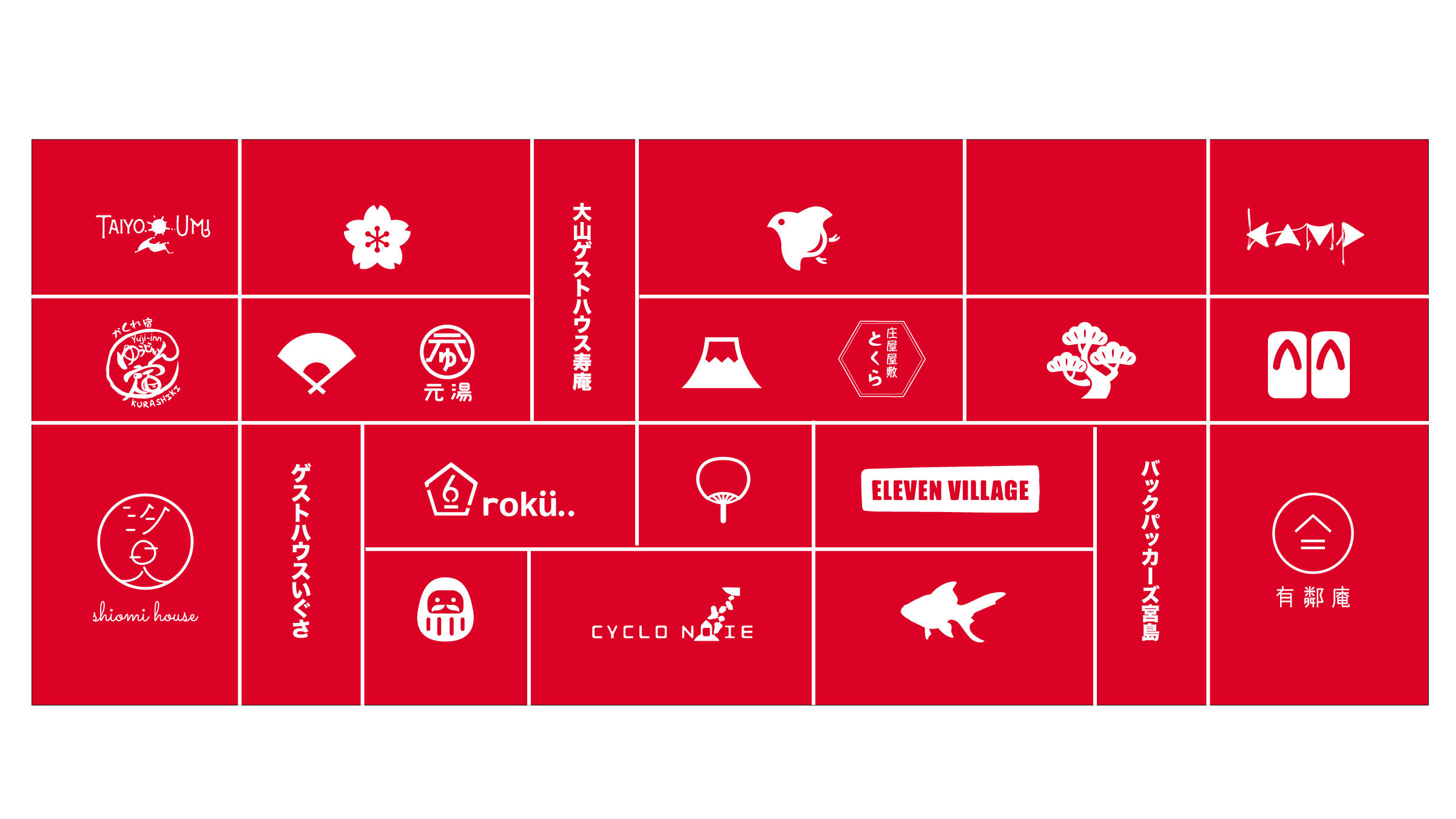 豪雨被害から立ち直るために。「ゲストハウスめぐり手ぬぐい」を作りました