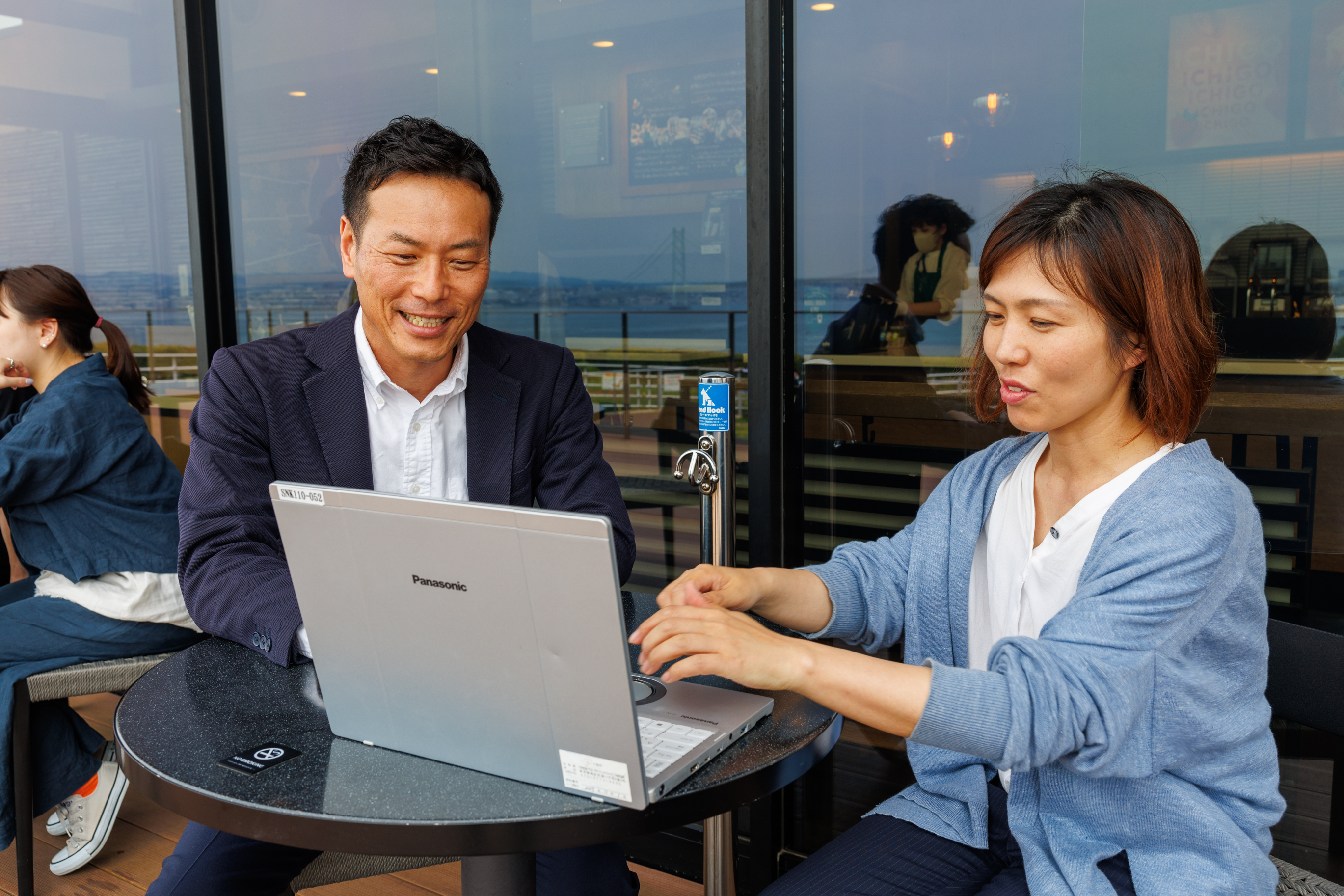 淡路島での視察や業務。