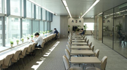 開放的なオフィス