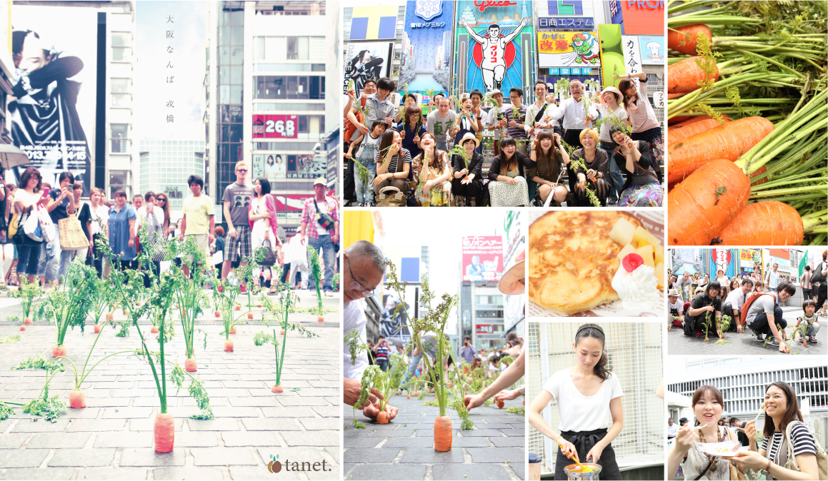 なんば葱でアートがしたい