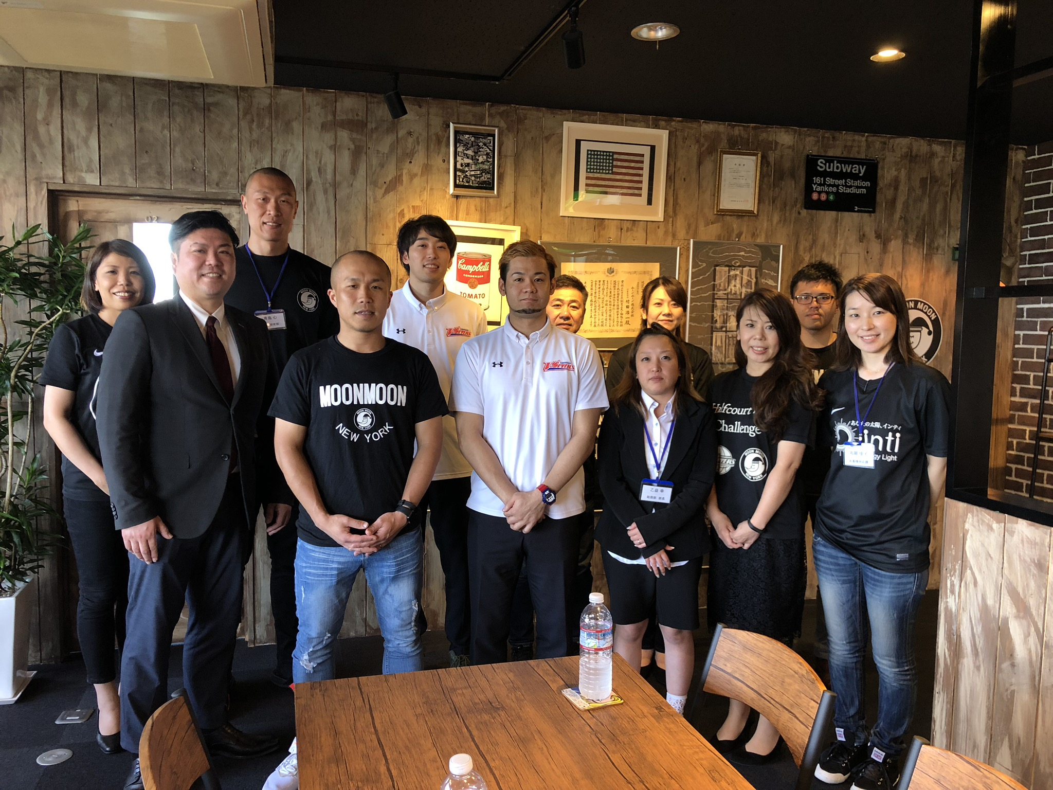 熊本ヴォルターズ湯之上代表・並里選手・横尾選手が来社