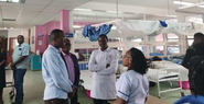 Interview at a local hospital
