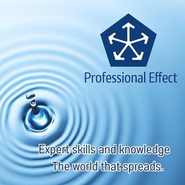 『価値』を提供し、波紋のように影響を拡げていく会社です。