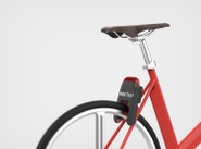 メルカリのグループ会社である株式会社ソウゾウと共同開発したシェアサイクル用コネクティッド・ロック