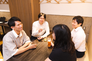 もちろん強制ではありませんが、お酒が好きなメンバーはよく自社で飲んでいます！