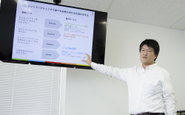 セミナーで講師を務めるCEO宗像