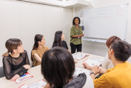 笑顔が絶えないグループレッスン