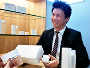 化粧品の事業も行っています。