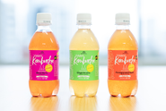 もうひとつの主力商品、「Wow Kombucha」です。初めて聞く名前かもしれません。「コンブチャ」という名前ですが、もちろん「昆布茶」ではありません。その正体は、お茶がベースの植物性発酵飲料。欧米でも大人気です。スッキリ飲みやすくて腸にも優しい、新たなドリンクカルチャーです。