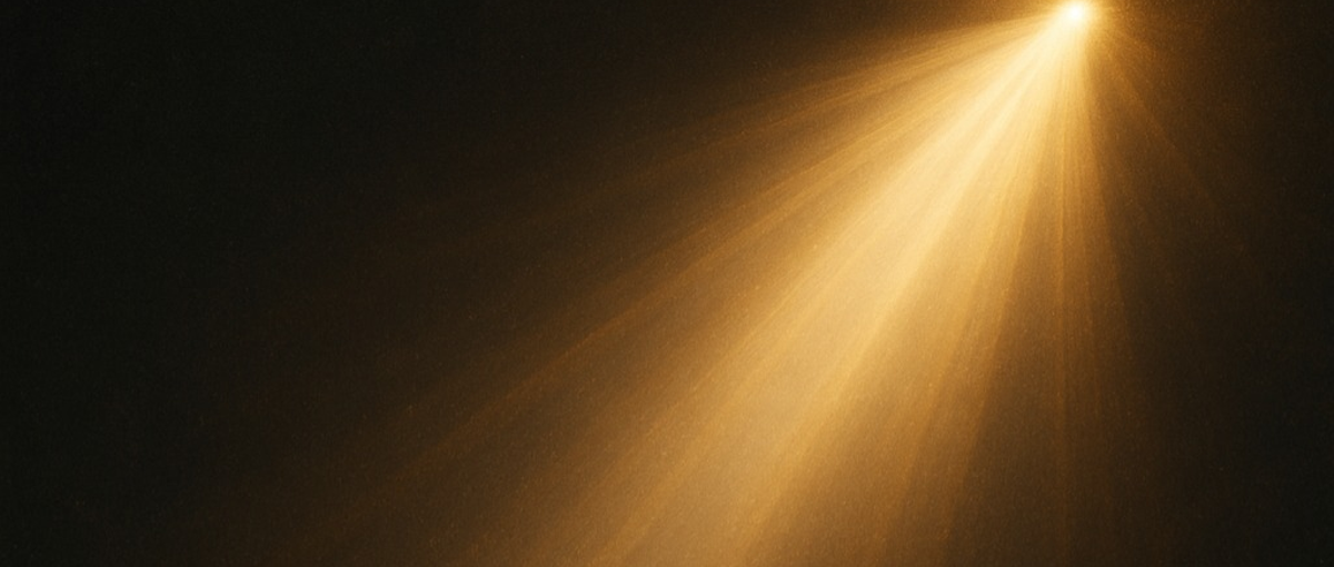 世の中に一筋の光を照らす。